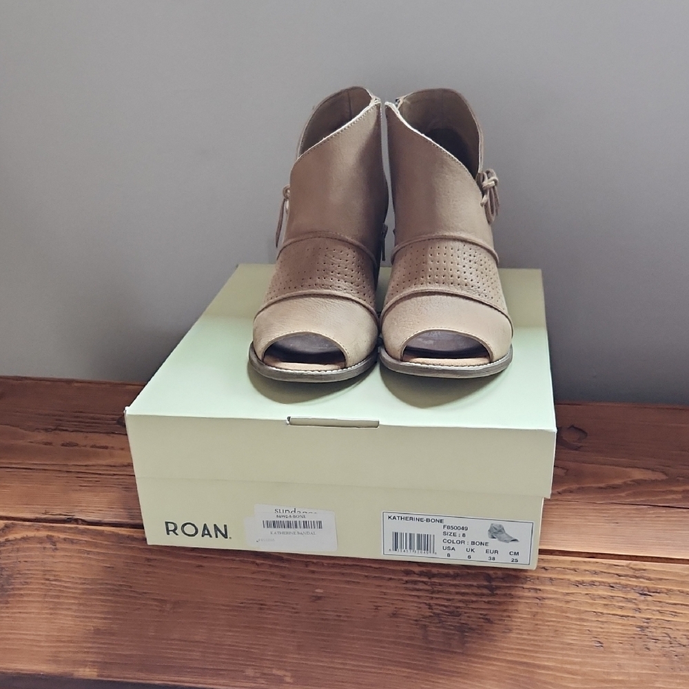 Women's Roan Katherine Peep-Toe Ankle Booties